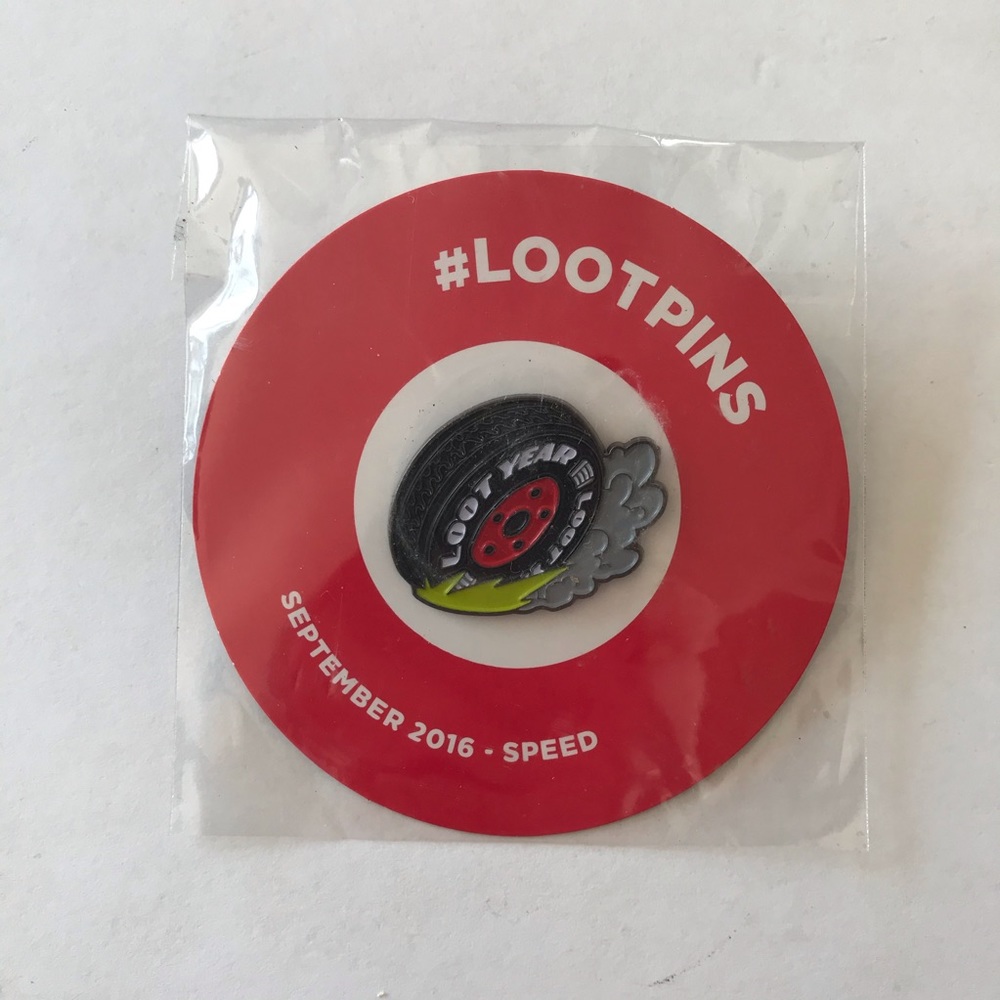 Loot Crate Speed Pin